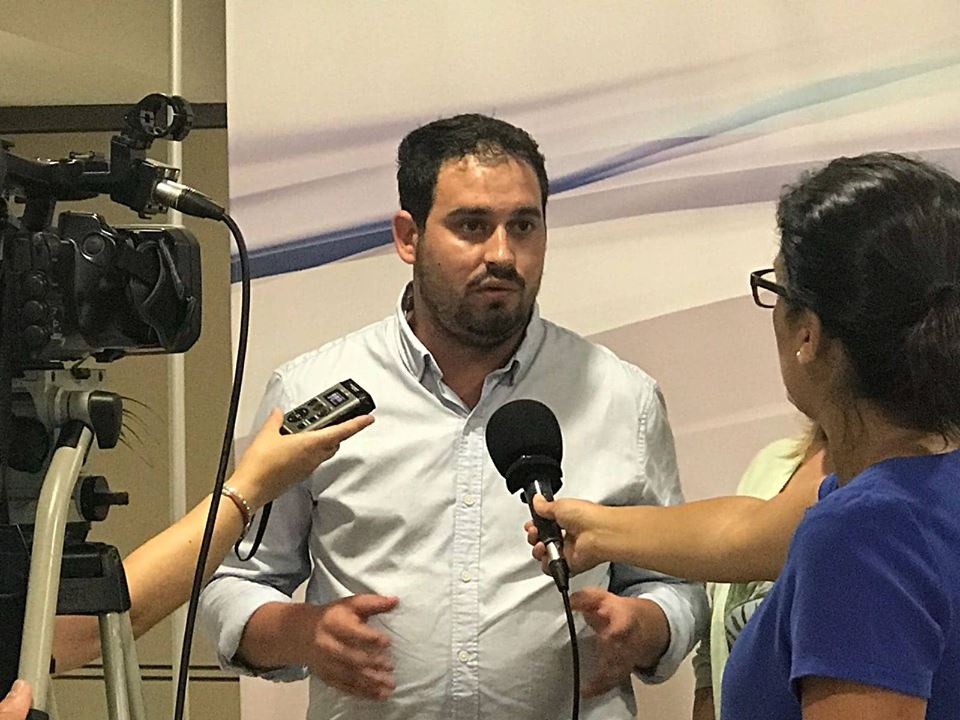 Rueda de prensa del portavoz y Secretario General del Psoe de Los Alcázares